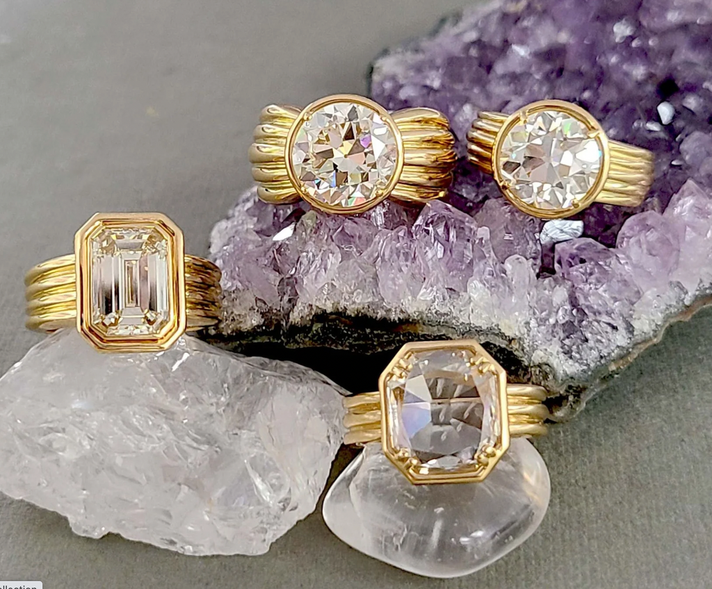 Single Stone  Diamond Engagement Rings