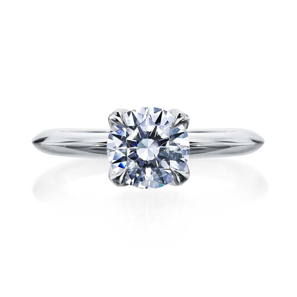 platinum diamond solitaire