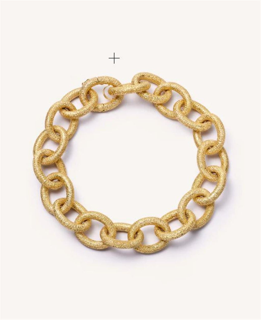 gold chain link bracelet