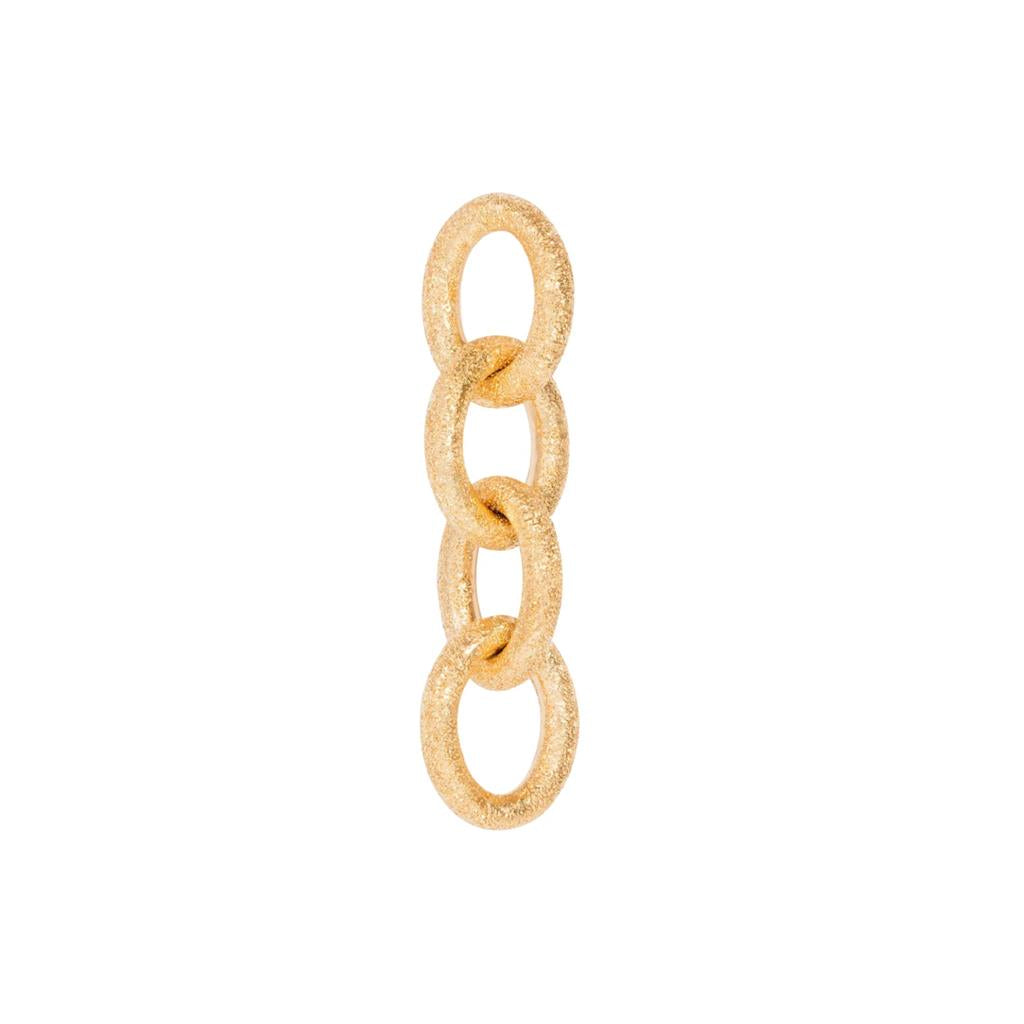 Four gold florentine finish links