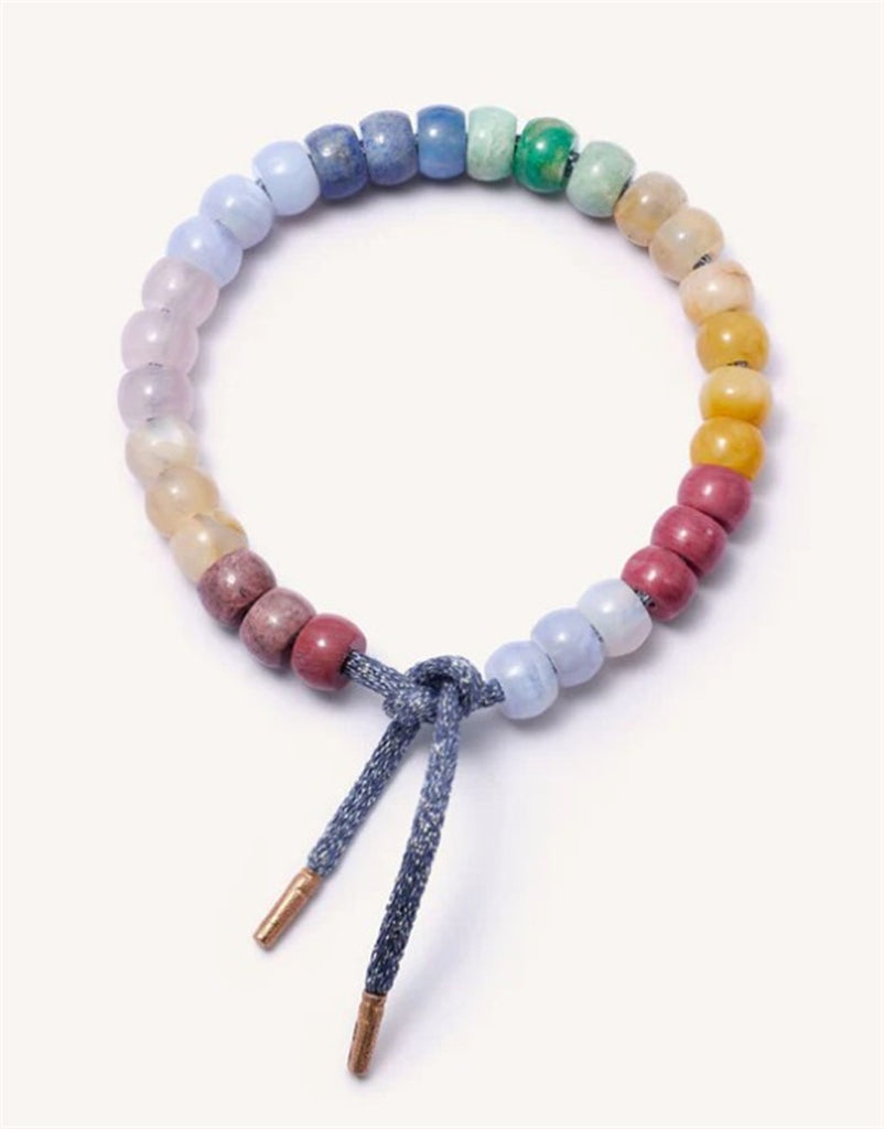 beaded multi colored bracelet