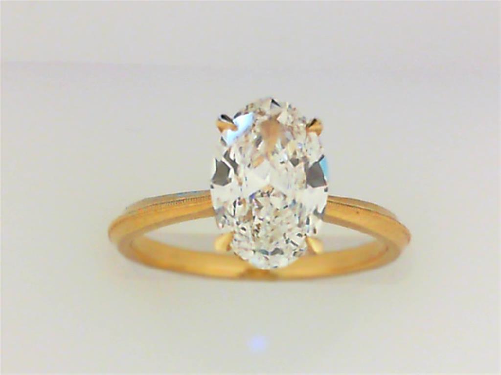 oval diamond solitaire engagement ring