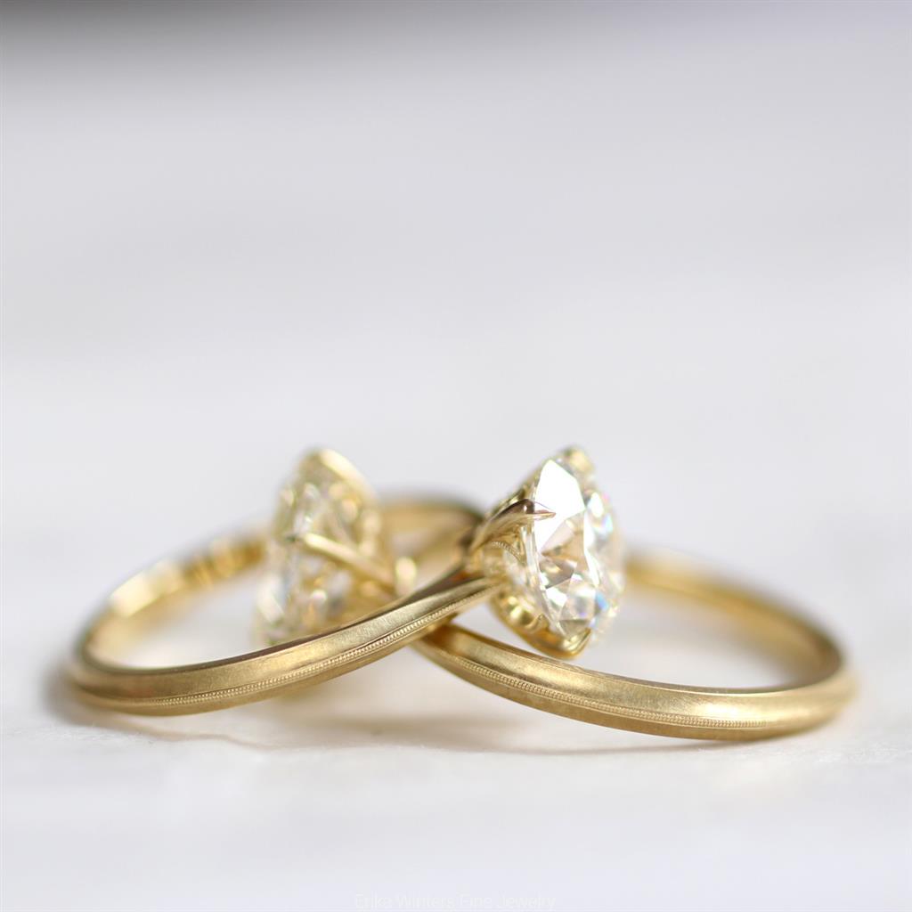 2 solitaire diamond rings