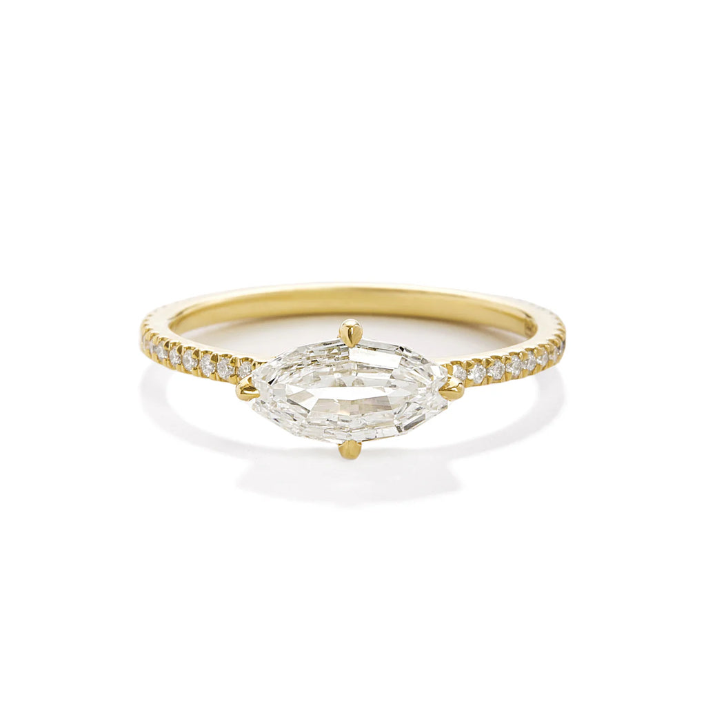 oval diamond solitaire