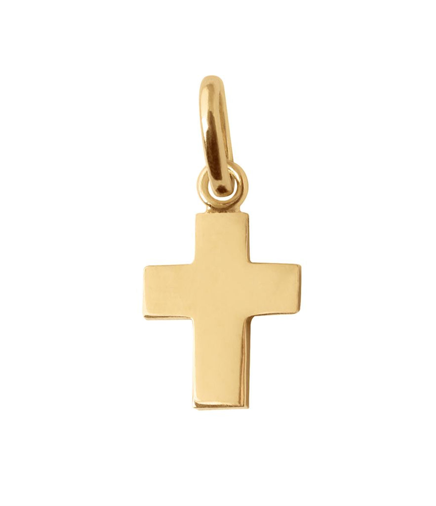 gold cross pendant