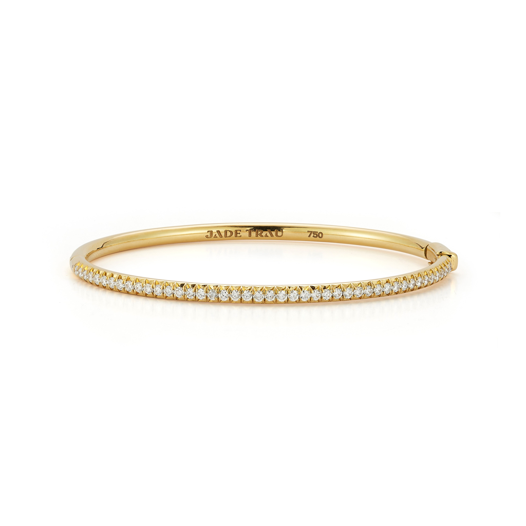 pave gold and diamond bracelet