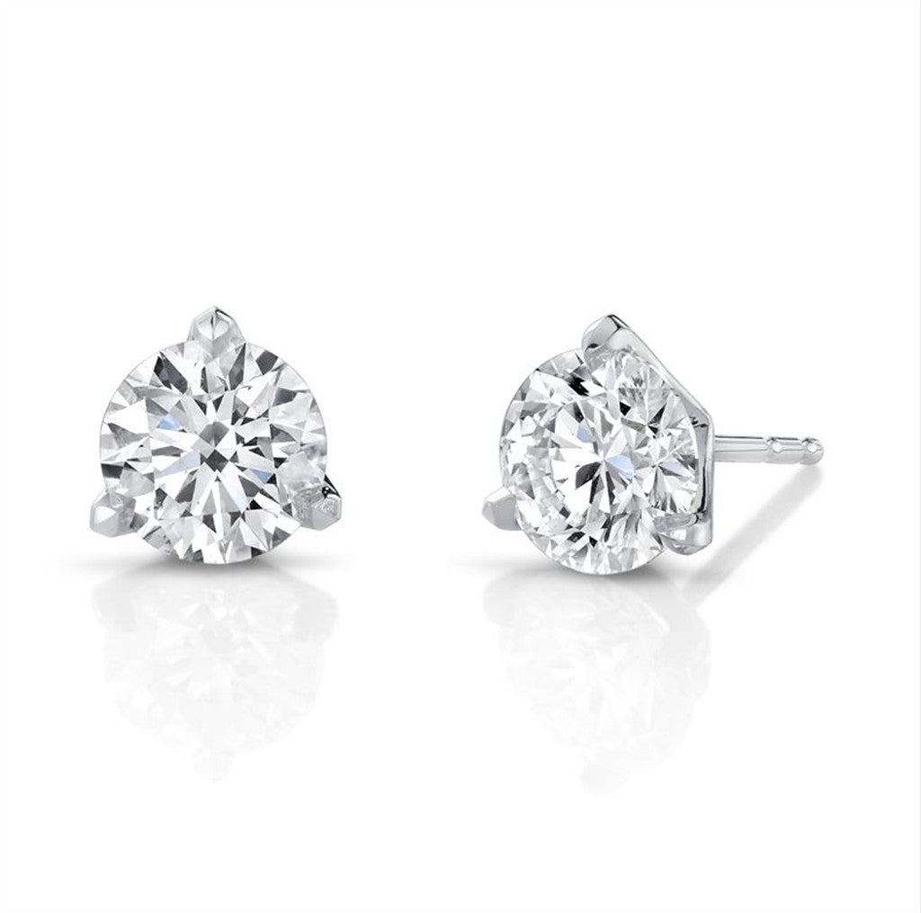 diamond stud earrings