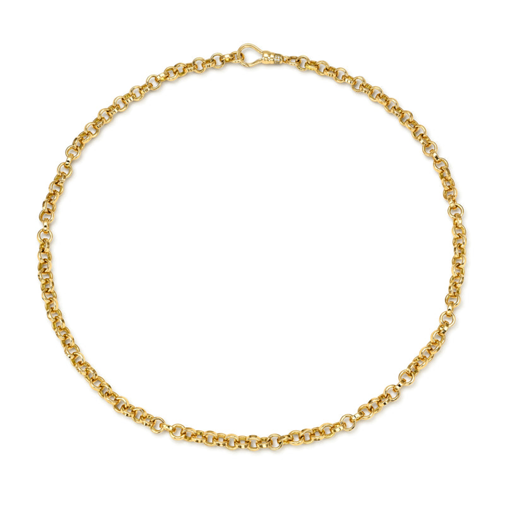 gold necklace