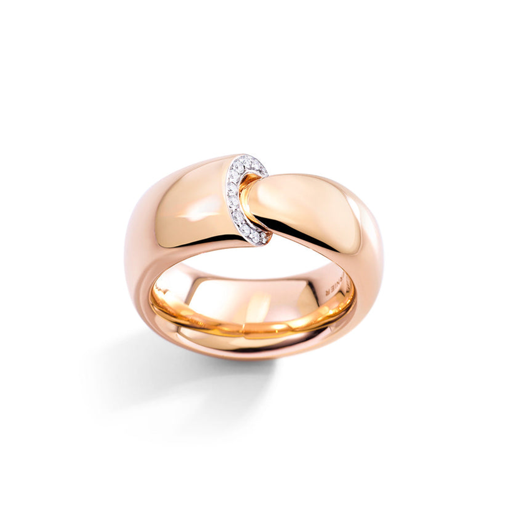 gold and diamond ring