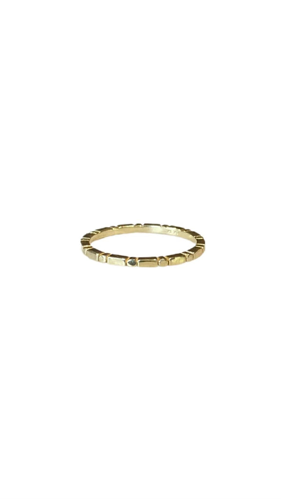 gold  Rectangle Round Band